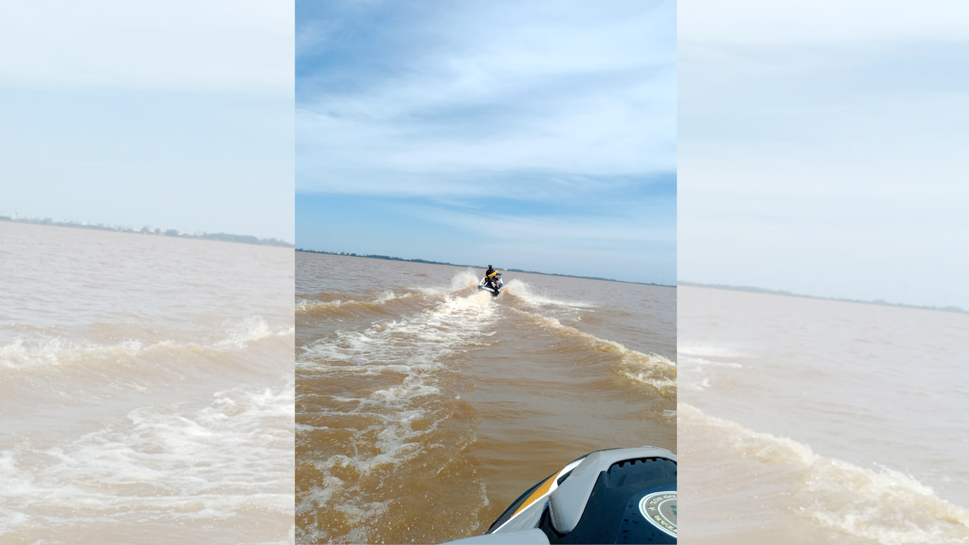 Homem é resgatado após cair de moto aquática e passar mais de 19 horas à deriva