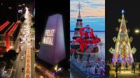 Veja as decorações e programação de Natal nas capitais do país