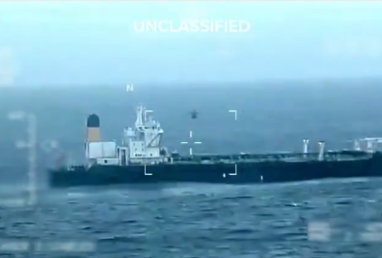 Fontes: EUA perseguem navio perto da Venezuela após tentar interceptá-lo