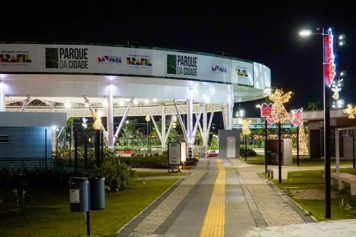 Principal espaço da COP30 reabre ao público com programação de Natal • Raphael Luz / Ag. Pará