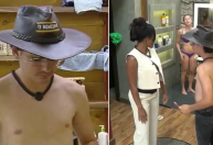 Dudu Camargo revolta Saory com falta de banho em "A Fazenda": "Fedido?"