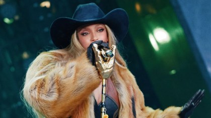 Beyoncé durante a turnê "Cowboy Carter Tour"