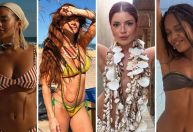 Brazilcore, conchas e mais: veja biquínis das famosas no verão 2026