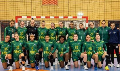 Equipe brasileira presente no Mundial Feminino de Handebol