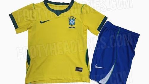 Imagens mostram possível uniforme do Brasil para a Copa do Mundo 2026