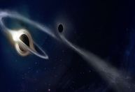 Explosão de estrela mais distante é flagrada em sistema de buracos negros