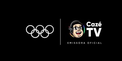 Anúncio da parceria entre CazéTV e COI