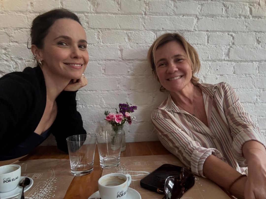 Débora Falabella e Adriana Esteves viveram Rita e Carminha, respectivamente, em "Avenida Brasil" • Débora Falabella/Instagram
