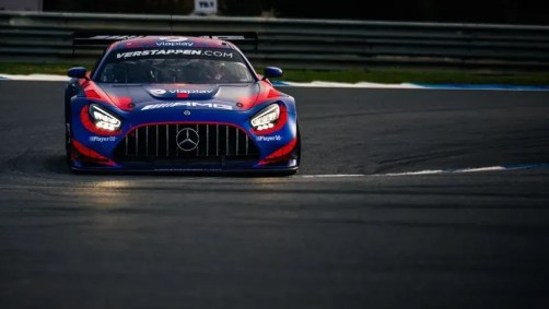 Carro da Verstappen Racing em ação em categoria GT