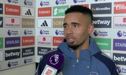Gabriel Jesus, do Arsenal, fala sobre retorno à Seleção Brasileira em 2026