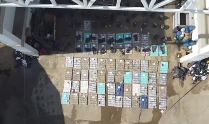 Colômbia apreende 4,5 toneladas de drogas em operação no Caribe