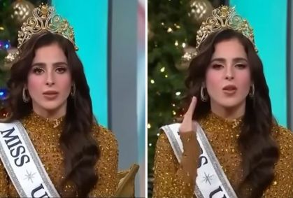 Miss Universo 2025 abandona entrevista ao ser questionada sobre polêmicas