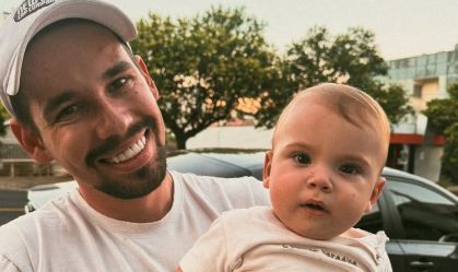 Marido de Isabel Veloso, internada na UTI, mostra o filho e manda mensagem