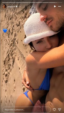 Jade Picon e André Lamoglia em clima de romance • Instagram/Jade Picon