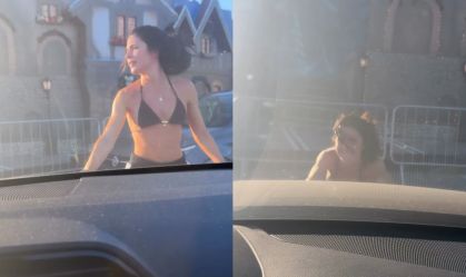 Jade Picon aparece empurrando carro após problema: "Natal diferenciado"