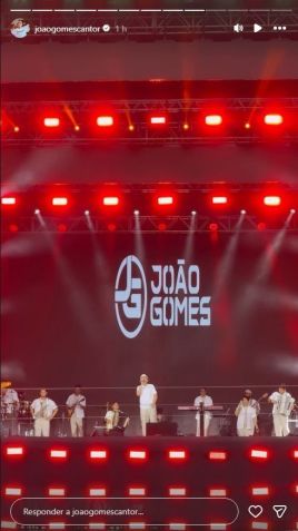 João Gomes se apresenta na Avenida Paulista • Instagram/João Gomes