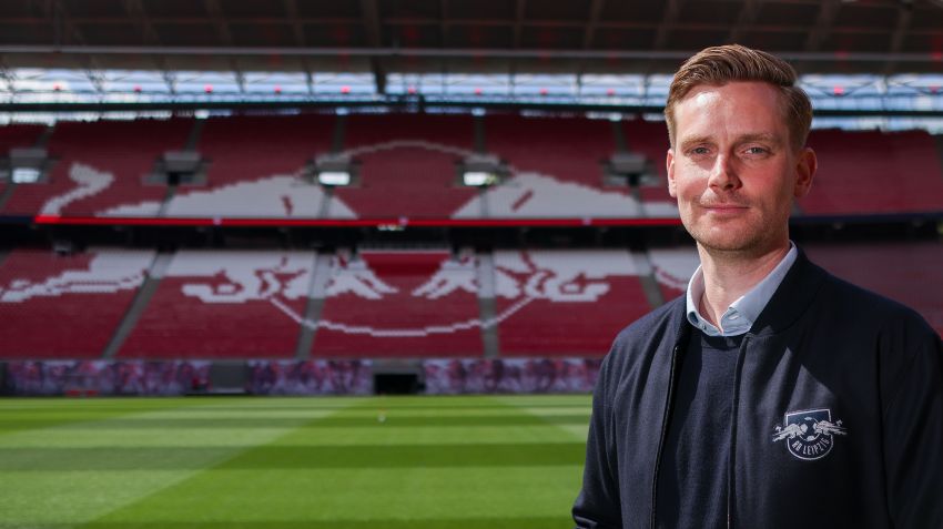 Johann Plenge, diretor de negócios do RB Leipzig • Jan Woitas/picture alliance via Getty Images