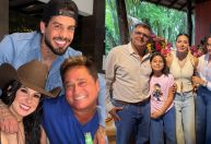 Leonardo diz que noite com pais de Ana Castela foi "a melhor da vida"