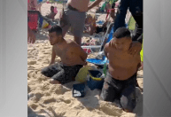 Bozo, chefe do Comando Vermelho, é preso curtindo a praia no Rio de Janeiro