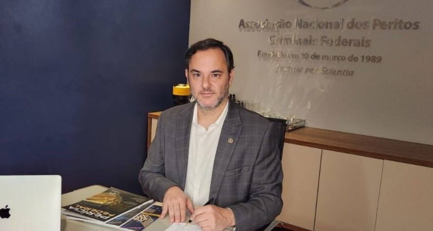 Marcos Camargo é presidente da Associação Nacional dos Peritos Criminais Federais • Foto: Divulgação/APCF