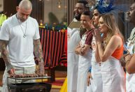 "MasterChef Celebridades": Fogaça ensina famosos a fazer churrasco na laje