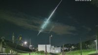 Vídeo registra meteoro "Fireball" no céu do Rio Grande do Sul; assista