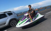 Homem que andou de moto aquática adulterada na ponte Rio–Niterói é preso