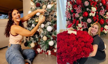 Paolla Oliveira, Virgínia e outros famosos mostram decoração de Natal
