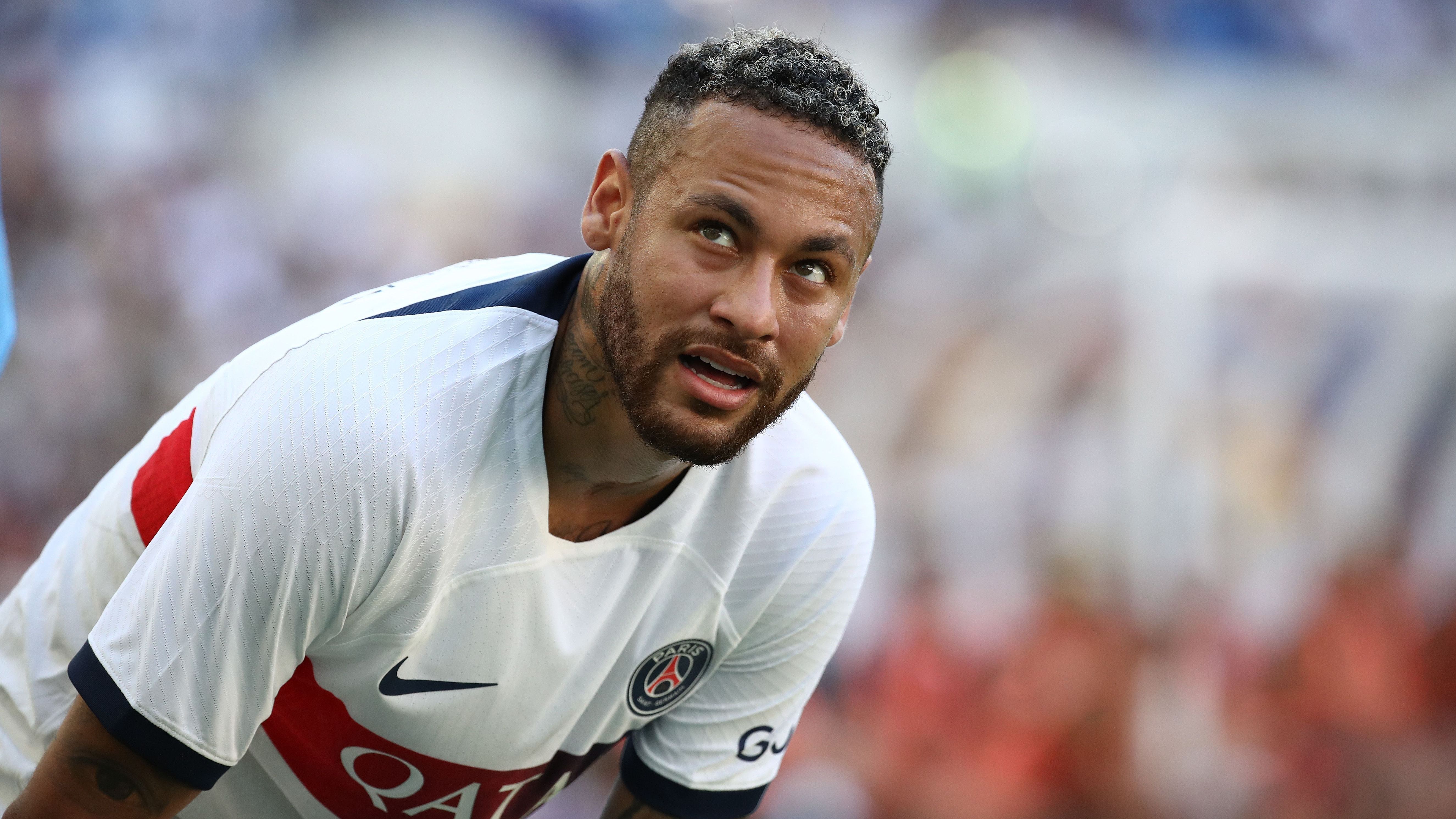 Neymar em ação pelo Paris Saint-Germain