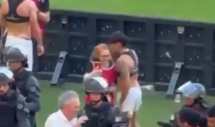 Repórter relata atitude hostil de Bernabei após jogo do Inter: "Intimidada"