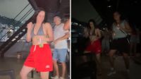 Rosalía se joga em passinho de funk na Rocinha; confira