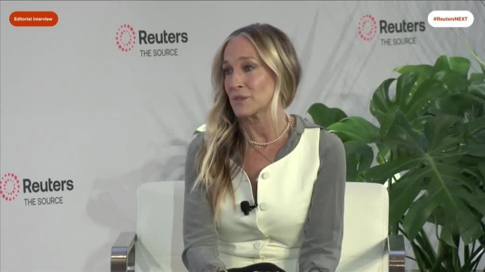 Sarah Jessica Parker esteve na conferência Reuters NEXT em Nova York na quarta-feira (3)