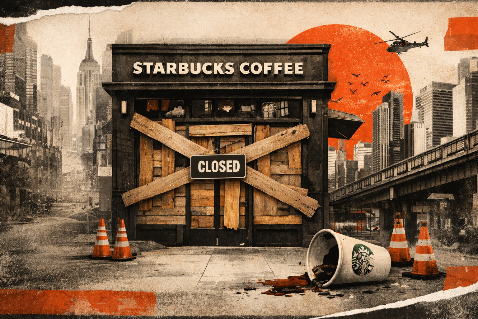 starbucks loja fechada