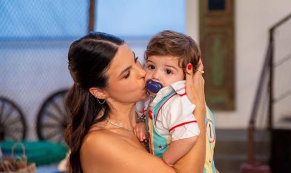 Sthefany Brito desabafa sobre acidente do filho e mostra cicatriz