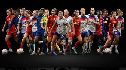 Divulgação das jogadoras indicadas ao prêmio de melhor jogadora do mundo do Fifa The Best