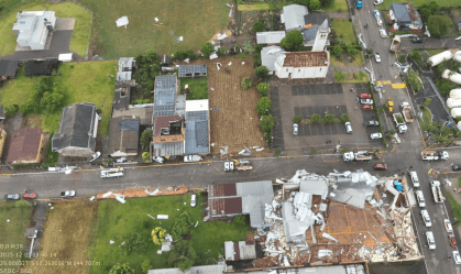RS: Defesa Civil confirma passagem de tornado em cidade; veja estrago