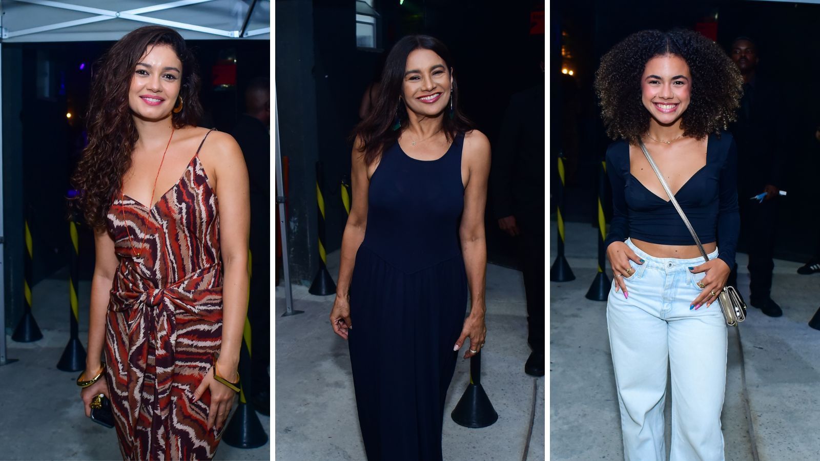 Sophie Charlotte, Dira Paes e Alana Cabral