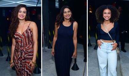 Sophie Charlotte, Dira Paes e Alana Cabral