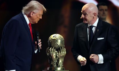 Fifa entrega o Prêmio da Paz a Donald Trump