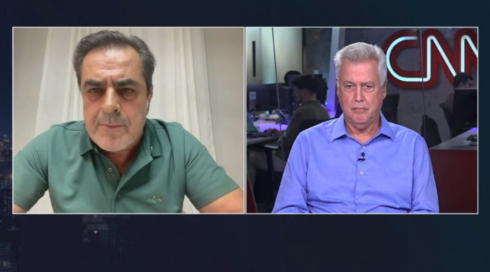 Os deputados Domingos Sávio (PL-MG) e Rodrigo Rollemberg (PSB) no programa "O Grande Debate" desta quarta-feira (21)