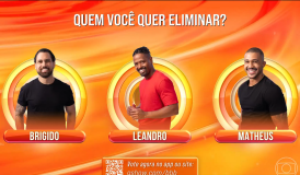 Enquete BBB 26: quem você quer eliminar no 2º Paredão? Vote!