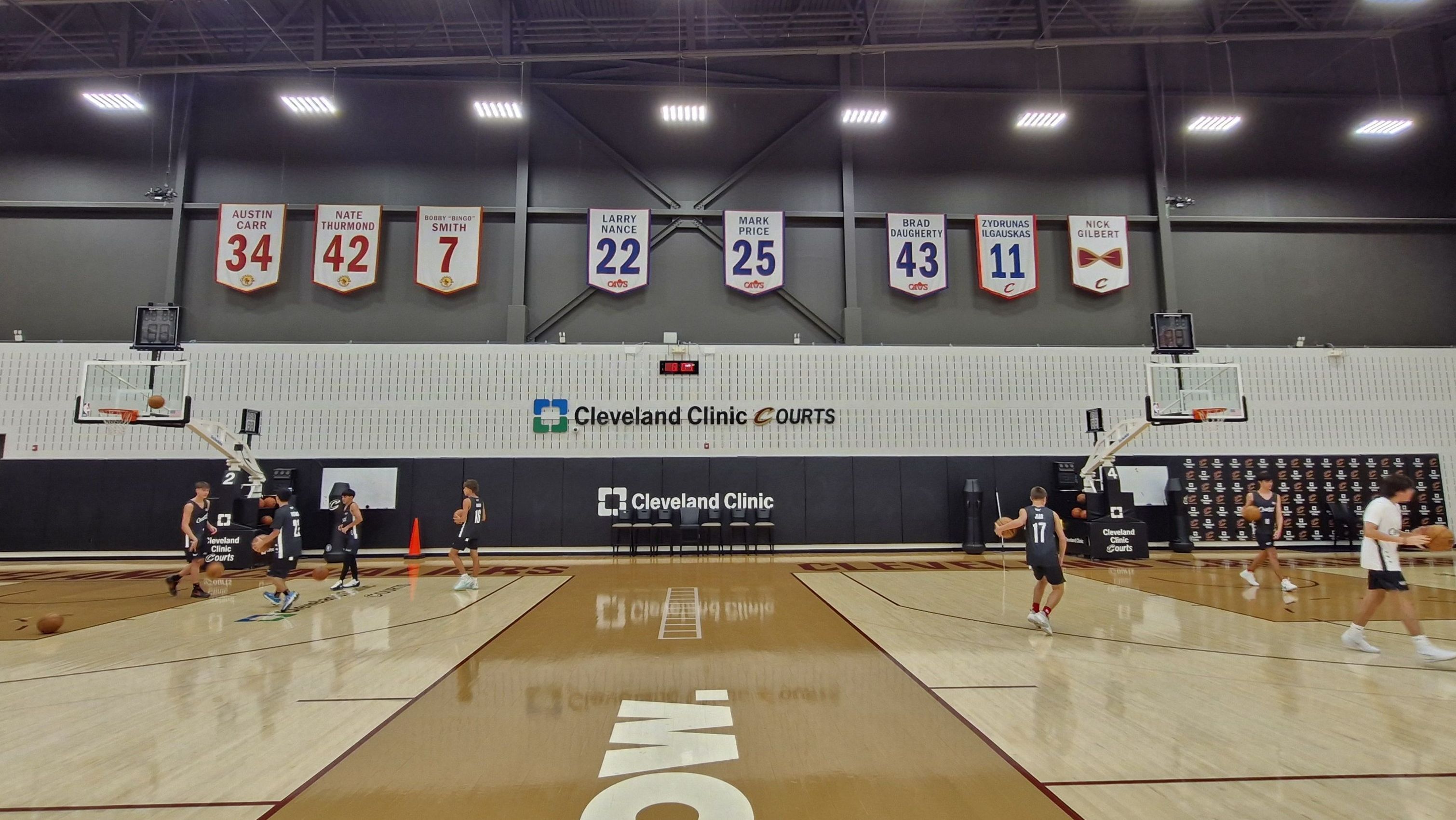 Cleveland Clinic Courts, o centro de treinamento dos Cavs