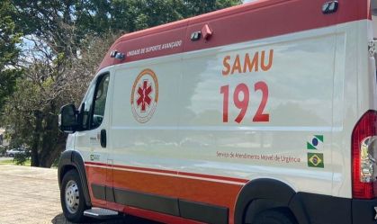 Motorista impede passagem, atrapalha resgate do Samu e acaba preso no PR