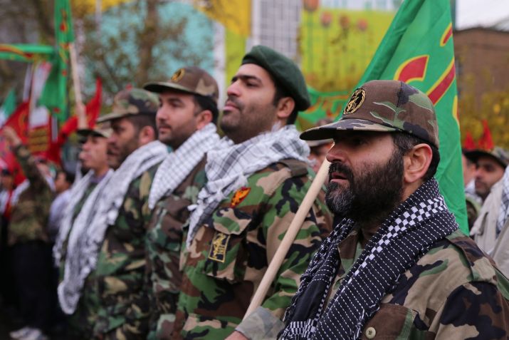 35º aniversário da formação da Basij no Irã • Fatemeh Bahrami/Anadolu Agency/Getty Images