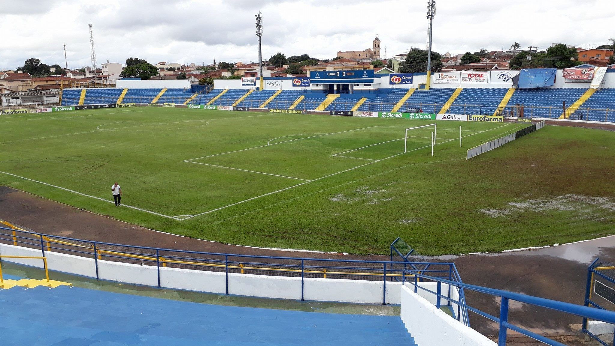 Estádio Luisão, em São Carlos
