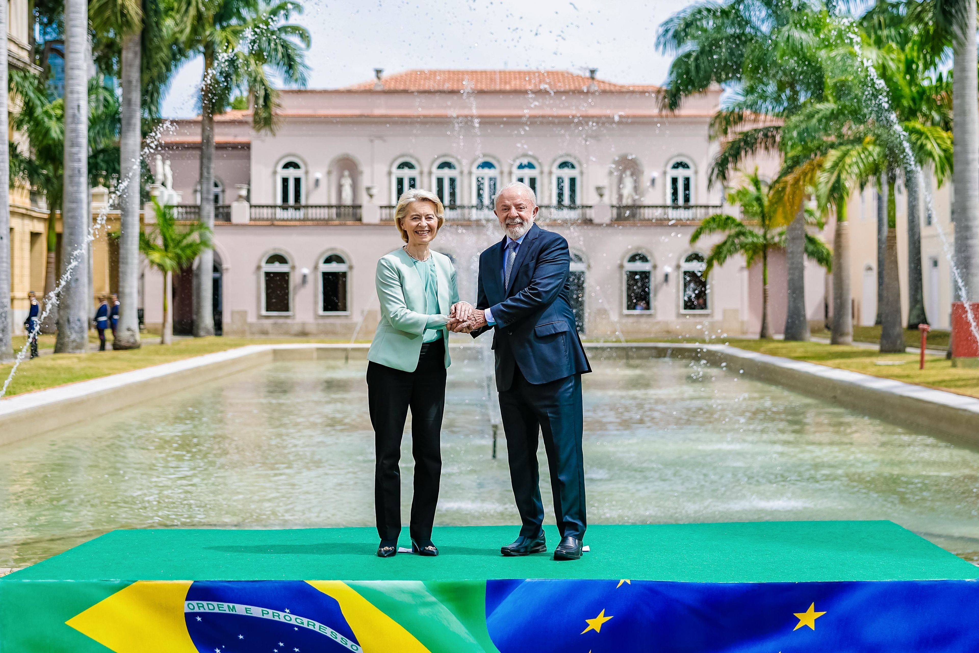 16.01.2026 - Presidente da República, Luiz Inácio Lula da Silva, durante reunião com a presidenta da Comissão Europeia, Ursula von der Leyen. Palácio do Itamaraty. Rio de Janeiro (RJ) - Brasil Foto: Ricardo Stuckert / PR