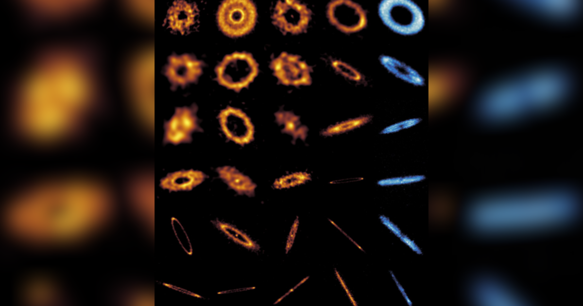 24 anéis de todas as formas e tamanhos são registrados por astrônomos