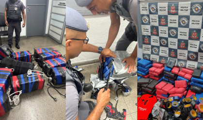 Cocaína de R$ 32 milhões que iria ao exterior é apreendida no litoral de SP