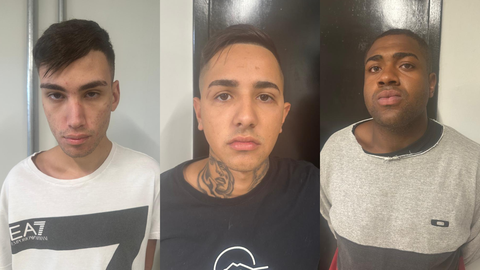 Jovens foram presos na manhã desta quinta-feira (22) • Reprodução