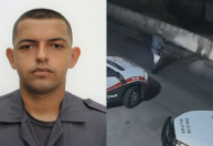 PM morre ao escorregar na rua e ser atropelado por "bonde" de motos em SP